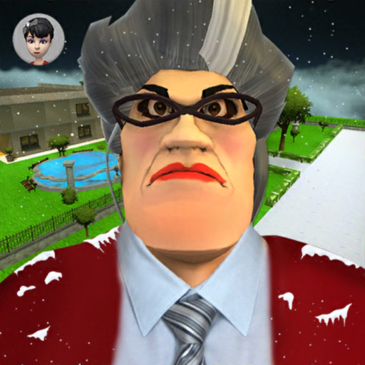 Evil Teacher Spooky 3D Game app icon