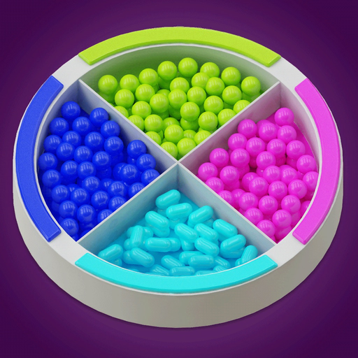 Bead Sort app icon