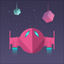 Space Glider 2D icon