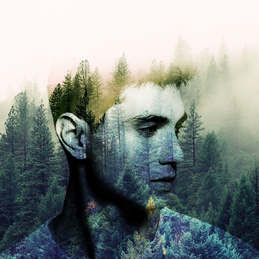Double Exposure: Photo Merge app icon