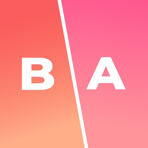 Before and after compare photo app icon