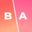 Before and after compare photo icon