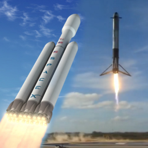 Space Rocket Launch & Landing app icon