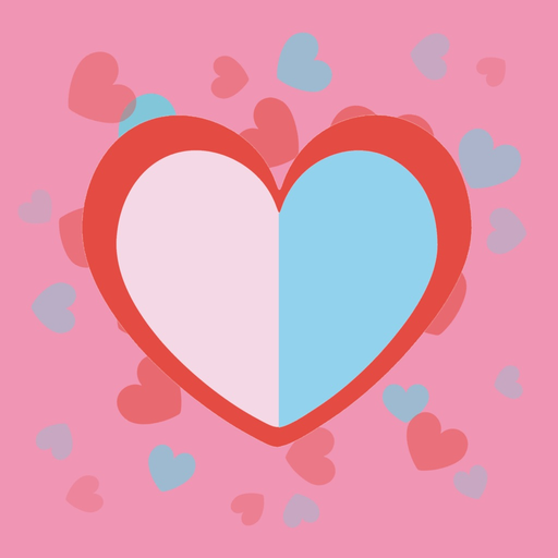 Half Heart app icon