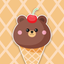 Kawaii Ice Cream Animals icon