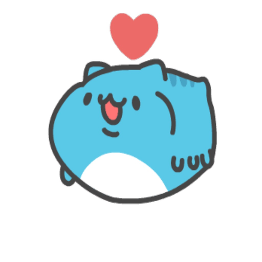 Pum Pum Blue Cat Playful app icon