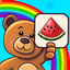 Baby FlashCards Brain toddler icon