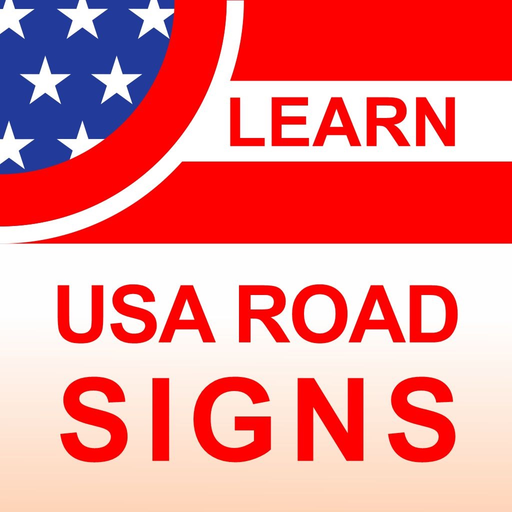 Traffic signs US - Road Rules app icon