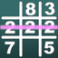 Number Tic-Tac-Toe IQ Puzzle icon