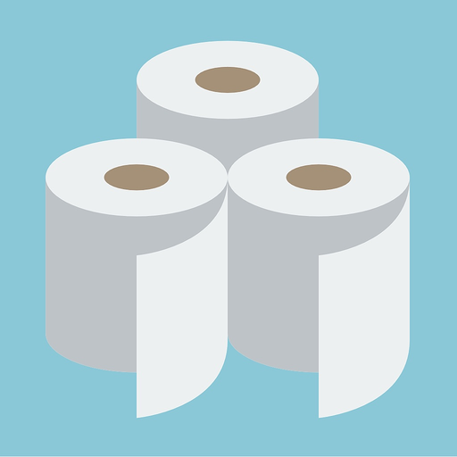 Toilet Paper Calculator app icon