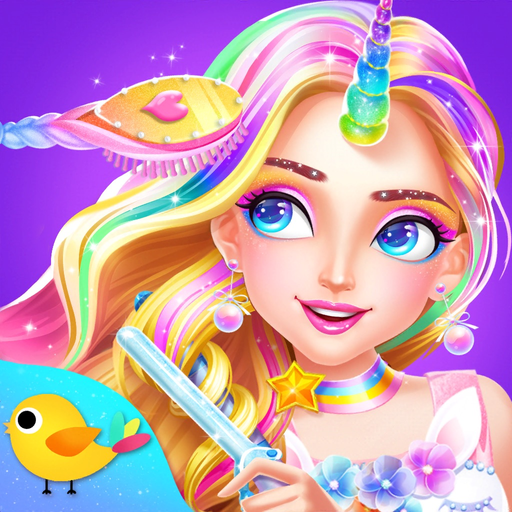 Unicorn Fantasy Hair Salon app icon
