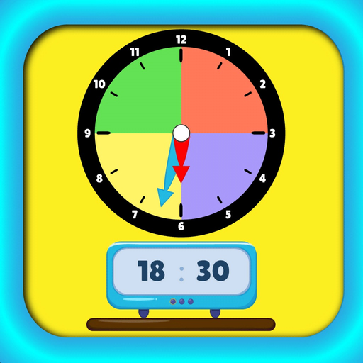 Leren klokkijken - rekenen app icon