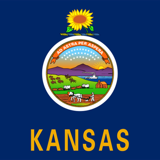 Kansas emoji - USA stickers app icon