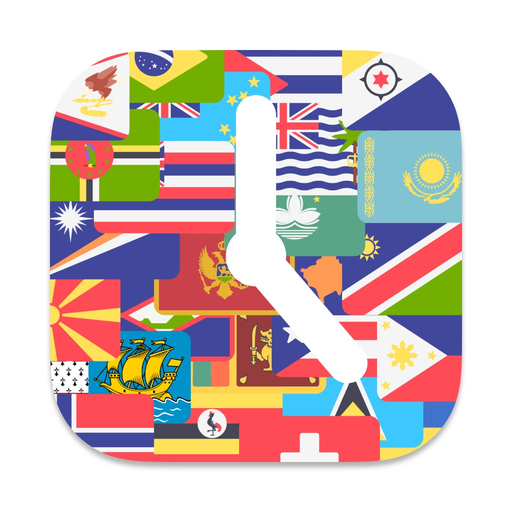 Timezone Flags app icon