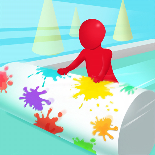 Paint Roller: Color Race app icon