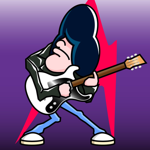 Punk Rock Power Guitar app icon