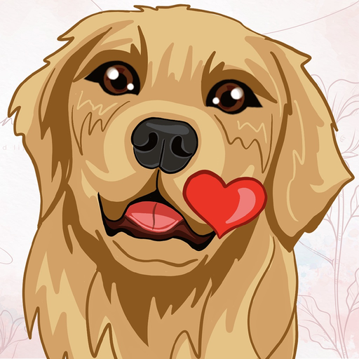 RadarMojis - Golden Retriever app icon
