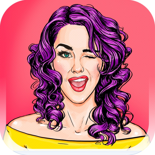Pop Art and Comic AI Filters app icon