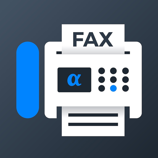 Fax from iPhone: Send AlphaFax app icon