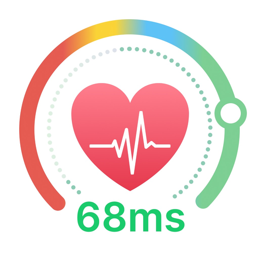 Stress & Heart Rate Monitor app icon