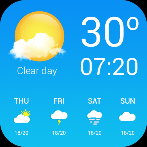 Weather app - Weather forecast app icon