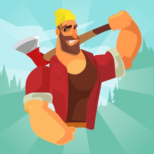 Lumber Mill Idle Farm: Offline app icon
