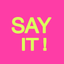 Say It! - Bubble Stickers icon