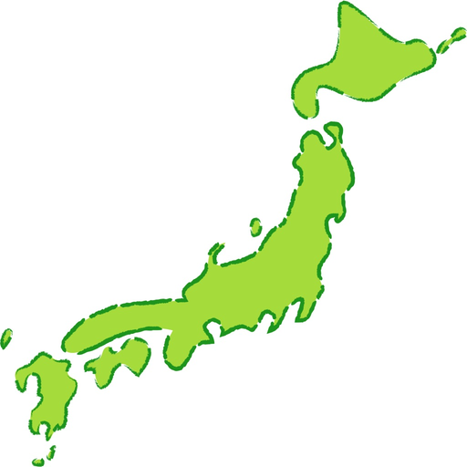 Japan map - ML app icon