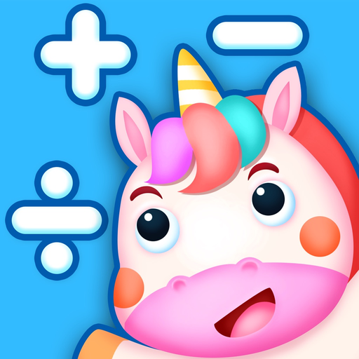 Baby Unicorn Girl Math Games app icon