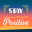 Stay Strong: Be Positive Words icon