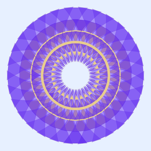 Flower Mandala Generator app icon