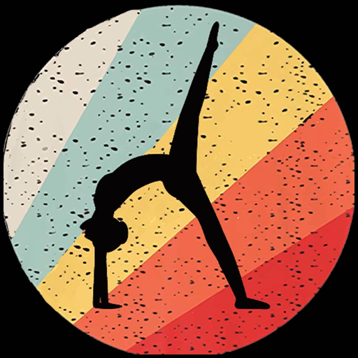 Fun Yoga Silhouette Stickers app icon