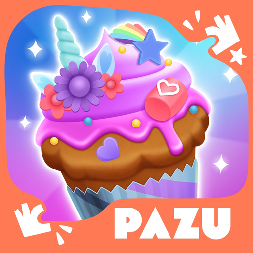Cupcake maker cooking games app icon