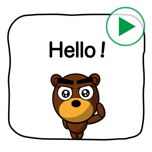 Beb 8 Animation Sticker app icon