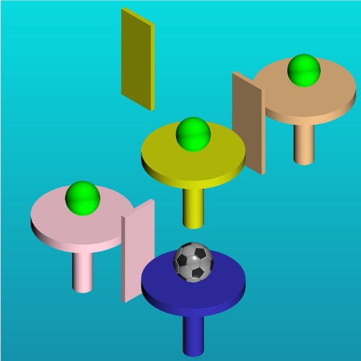 Turn Jump 3D: Soccer Ball app icon