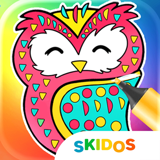 SKIDOS Coloring Games for Kids app icon