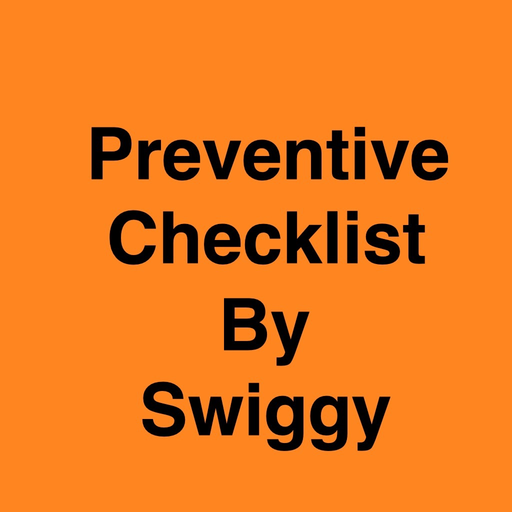 Preventive Checklist by Swiggy app icon