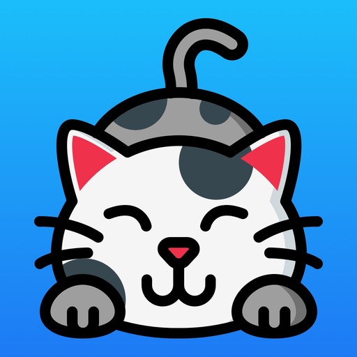 Kitters! Cat Stickers app icon