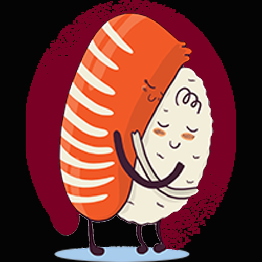 Fun Cute Sushi Stickers app icon