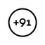 Plus 91 icon