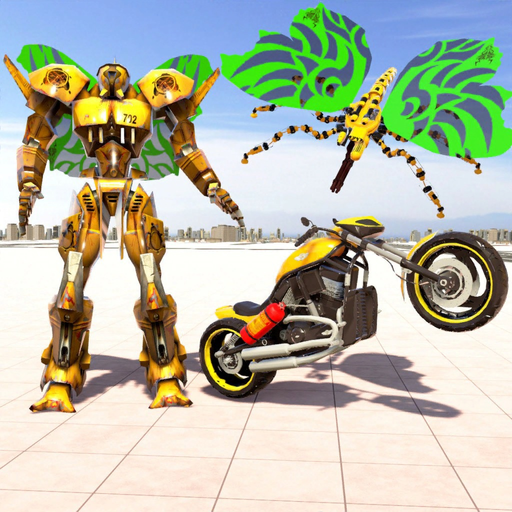 Butterfly Robot Mech Battle app icon