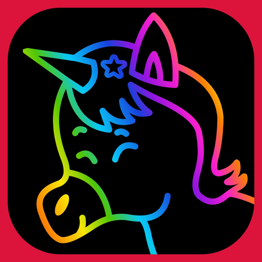 Toya: Coloring games for kids app icon