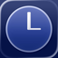 LSTclock: sidereal time clock icon