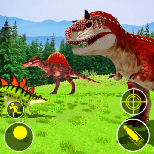 Dinosaur Game: Gun Shooting 3D app icon