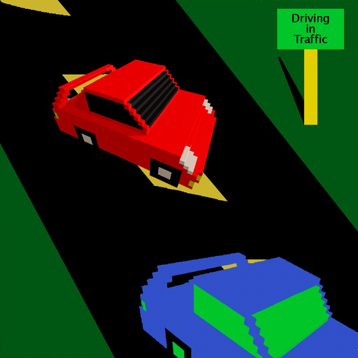 Driving in Traffic Legends app icon