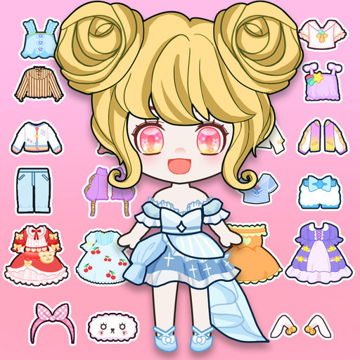Anime Fashion Doll Maker AR app icon