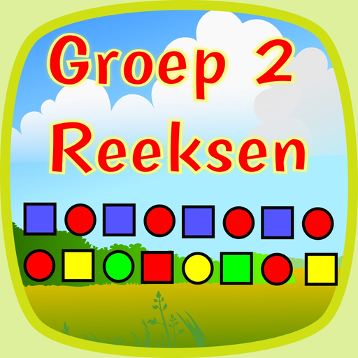 Groep 2 reeksen oefenen app icon
