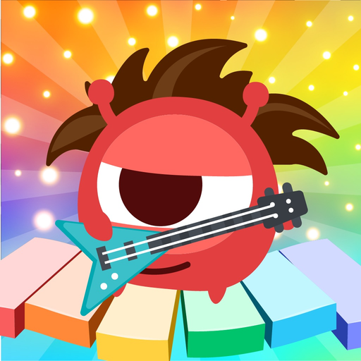 CandyBots Piano Kids Music Fun app icon