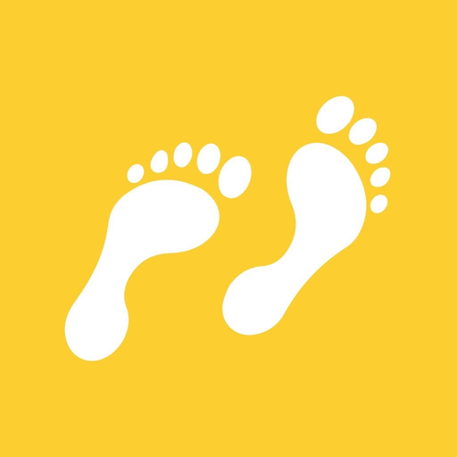 LiveMySteps Social Travel Map app icon