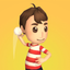 Paper Basket 3D icon